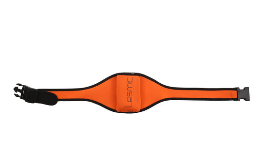 Lesmic Standard Series Adjustable Vertical Fitness / Aerobic Belt Pouches - Orange - Fitsonics.com - Online 1 stop of Fitness Instructor gadgets