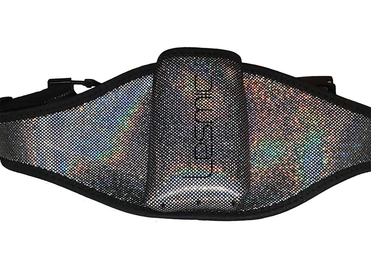 Lesmic Galaxy Series -Black Adjustable Vertical Fitness / Aerobic Belt Pouches
