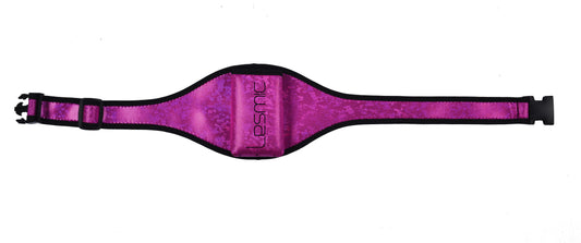 Lesmic Glitter Series -Purple Adjustable Vertical Fitness / Aerobic Belt Pouches