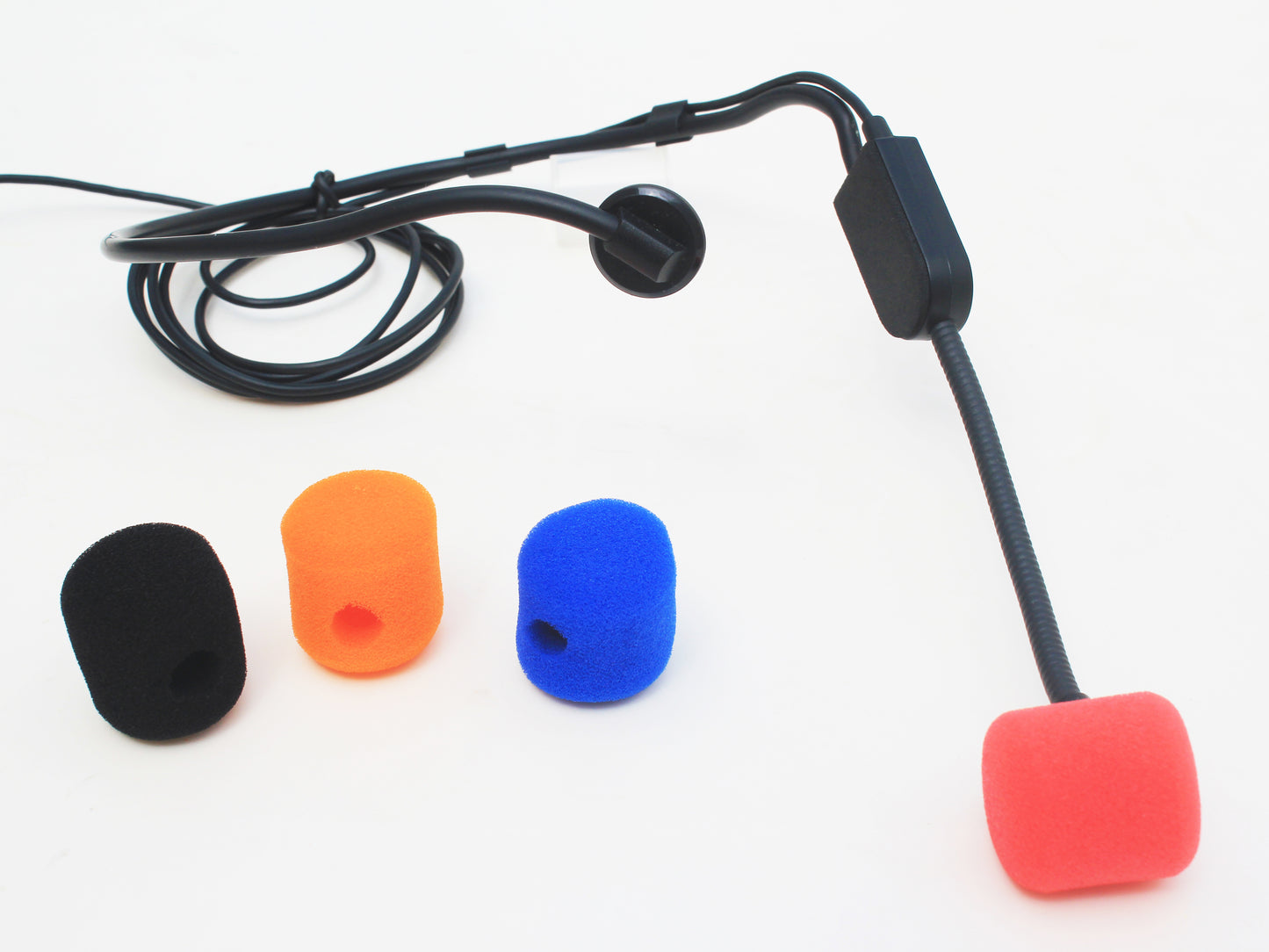 Shure SM31 / PGA31 / YesMic / Soundtechnic FITNESS 1 / AKG HC644 MD / C520 / C555 / C544 Oval Windscreen Mic Foams Windshield - 10-packs