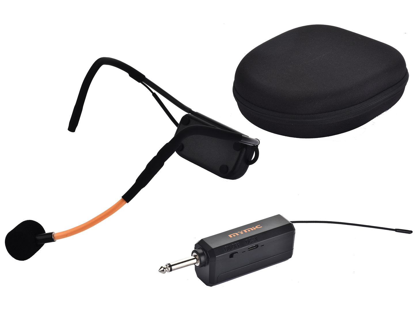 Mymic - Personal Portable Water Resistant Cordless Headset Mic System FSW-3000H for Group Exercise Fitness Classes