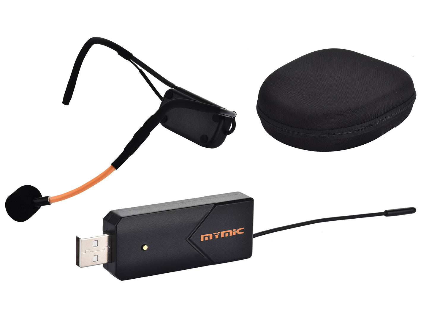 Mymic - Personal Portable Water Resistant Cordless Headset Mic System FSW-5000H for VIRTUAL Group Exercise Fitness Classes