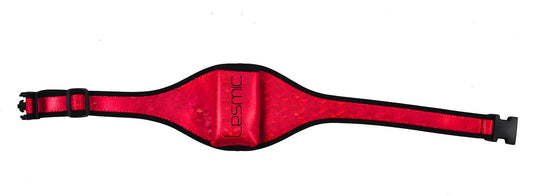 Lesmic Glitter Series -RED Adjustable Vertical Fitness / Aerobic Belt Pouches
