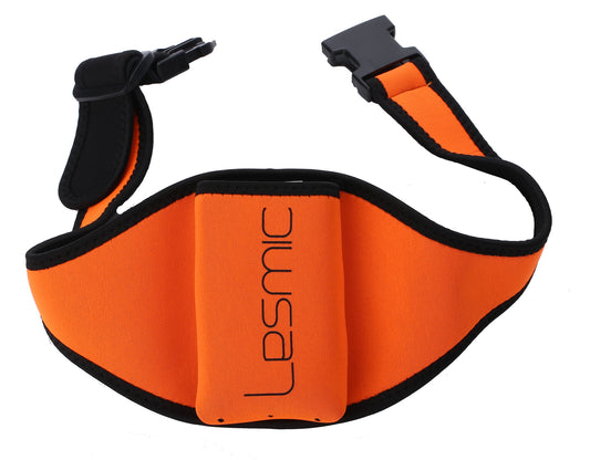 Lesmic Standard Series Adjustable Vertical Fitness / Aerobic Belt Pouches - Orange - Fitsonics.com - Online 1 stop of Fitness Instructor gadgets