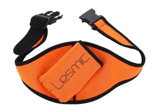 Lesmic Standard Series Adjustable Waist Angled Fitness / Aerobic Belt Pouches - Orange - Fitsonics.com - Online 1 stop of Fitness Instructor gadgets