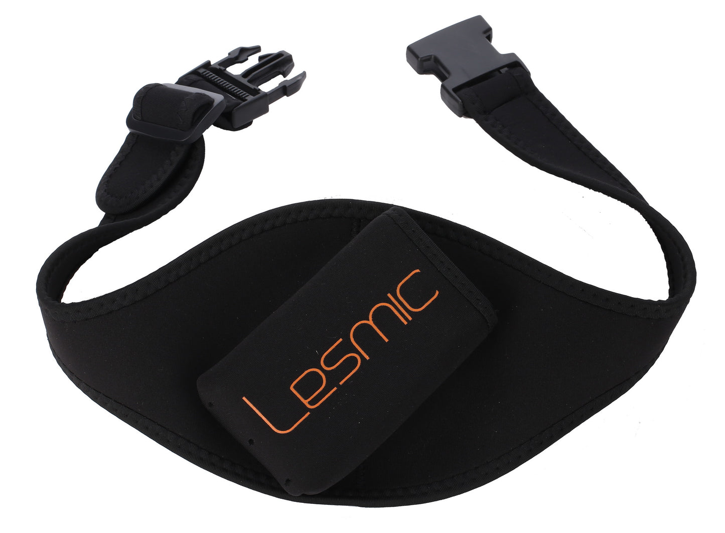 Lesmic Standard Series Adjustable Waist Angled Fitness / Aerobic Belt Pouches - Black - Fitsonics.com - Online 1 stop of Fitness Instructor gadgets