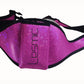 Lesmic Glitter Series -Purple Adjustable Vertical Fitness / Aerobic Belt Pouches