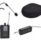 Mymic - Single Beltpack Type Portable Personal Mini Sweatproof Wireless Headset Mic System with GoMic Water-Resistant Headset FSW-3000BG